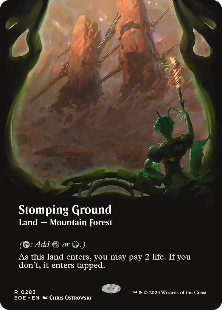 Stomping Ground (Borderless) [Edge of Eternities] | Good Games Cannington