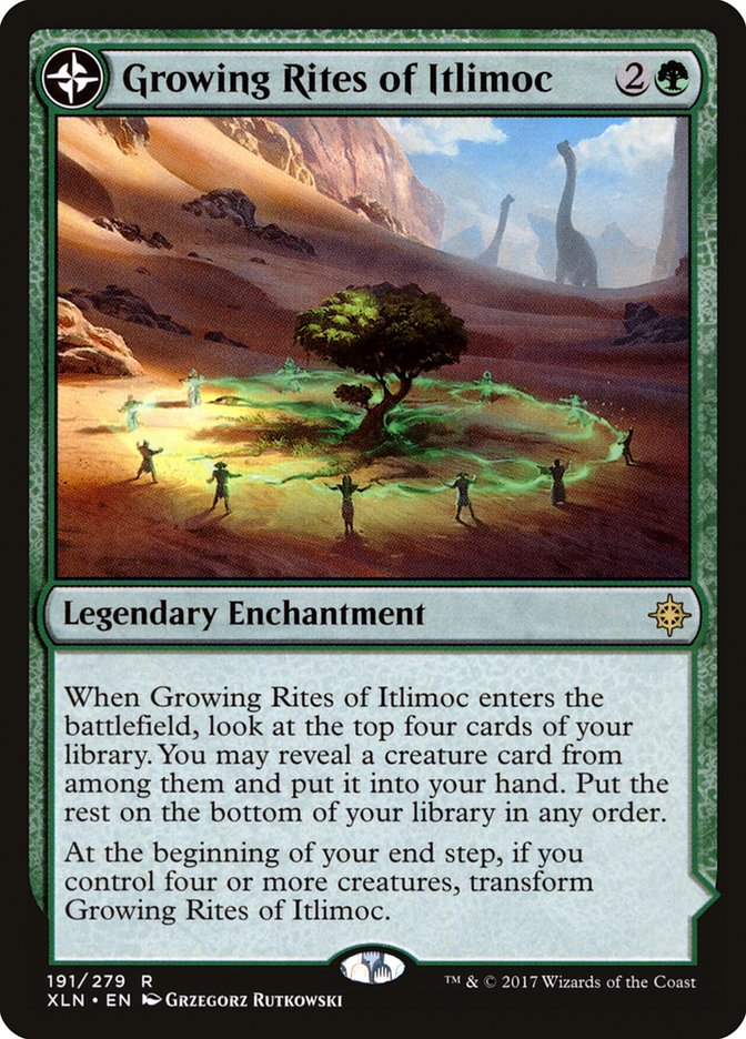 Growing Rites of Itlimoc // Itlimoc, Cradle of the Sun [Ixalan] | Good Games Cannington