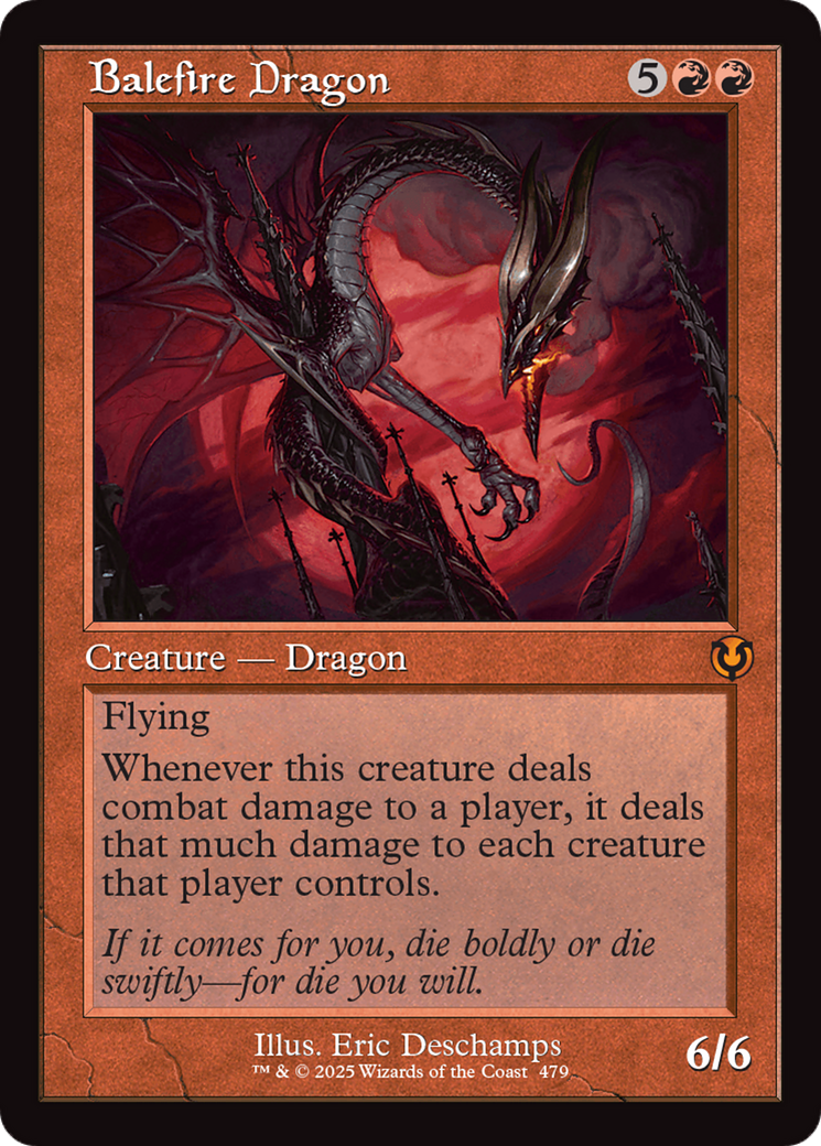Balefire Dragon (Retro Frame) [Innistrad Remastered] | Good Games Cannington