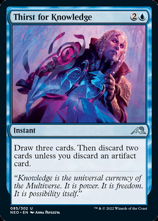 Thirst for Knowledge [Kamigawa: Neon Dynasty] | Good Games Cannington