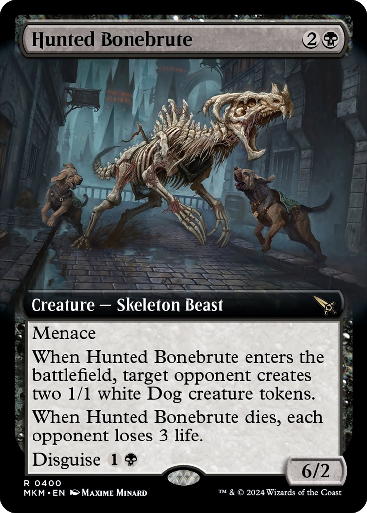 Hunted Bonebrute (Extended Art) [Murders at Karlov Manor] | Good Games Cannington