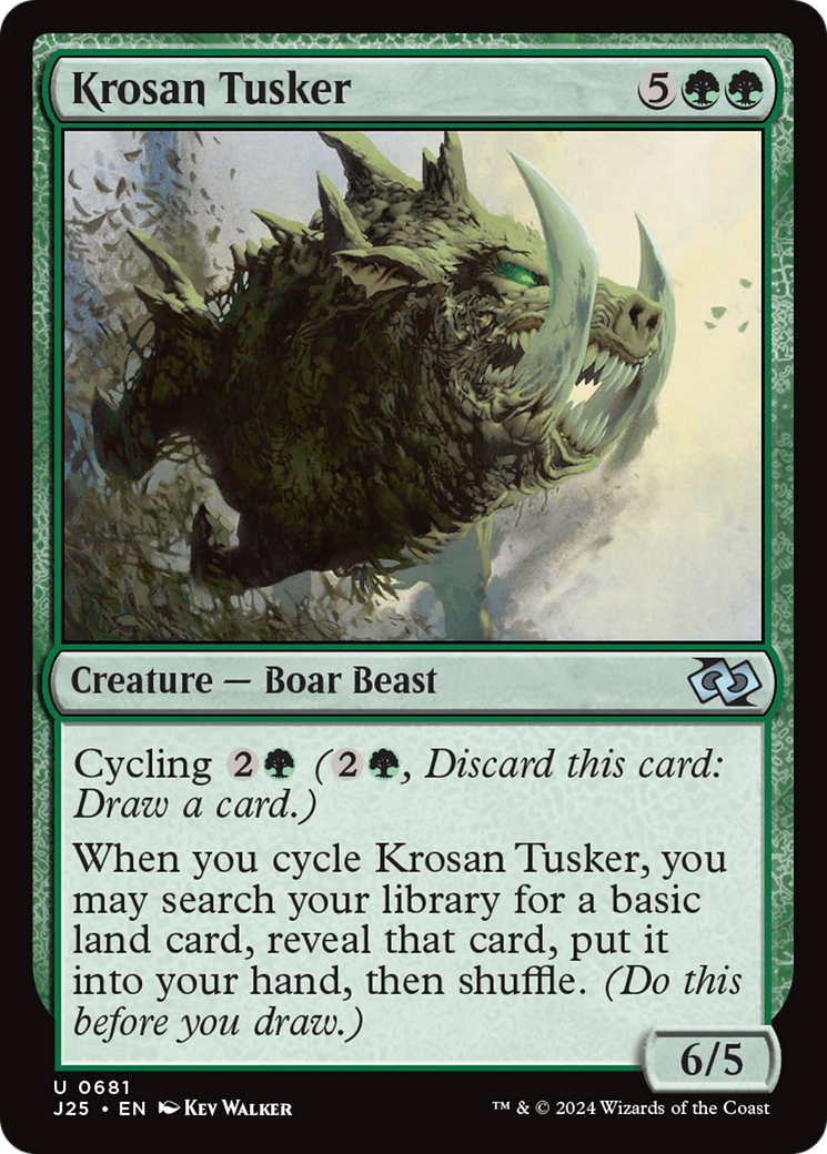 Krosan Tusker [Foundations Jumpstart] | Good Games Cannington
