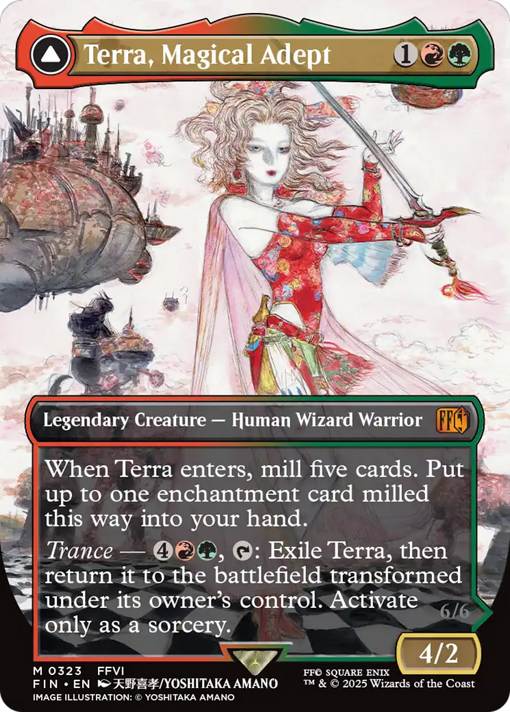 Terra, Magical Adept // Esper Terra (Borderless) [FINAL FANTASY] | Good Games Cannington