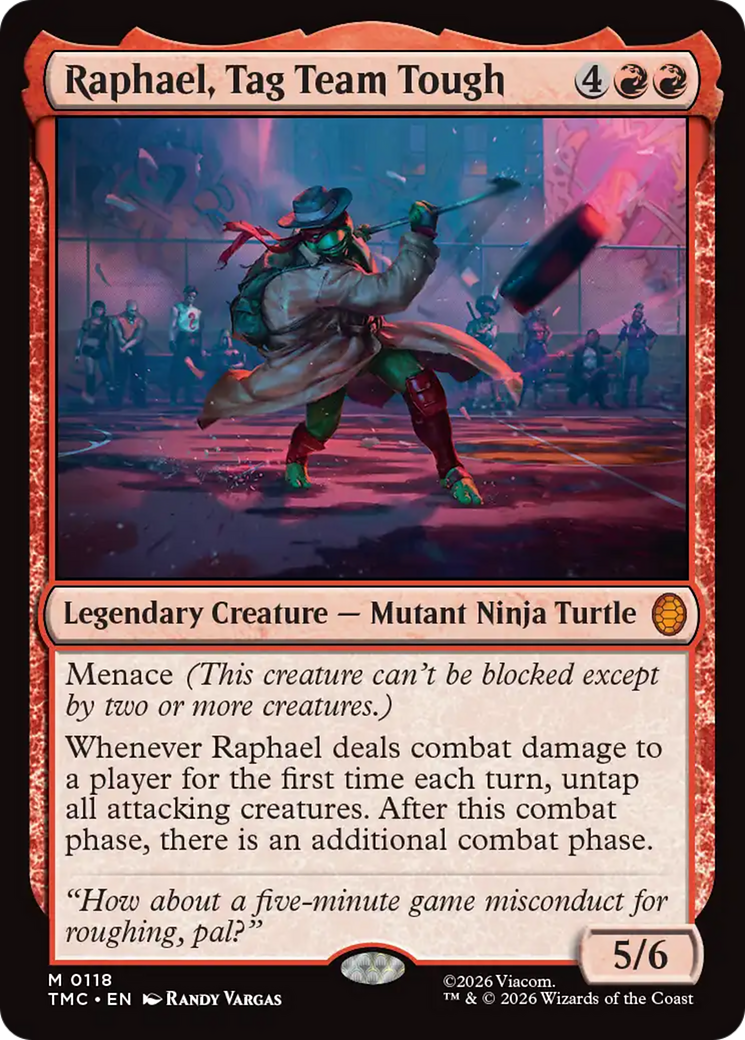 Raphael, Tag Team Tough [Teenage Mutant Ninja Turtles Commander] | Good Games Cannington