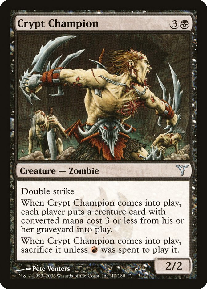 Crypt Champion 40 (Dissension)  | Good Games Cannington
