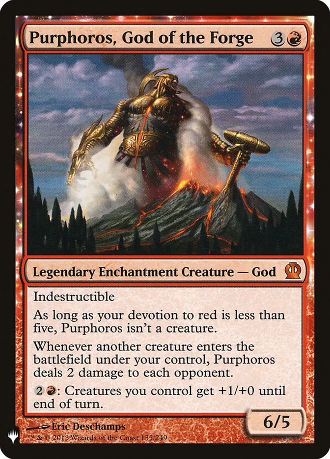 Purphoros, God of the Forge [Mystery Booster] | Good Games Cannington