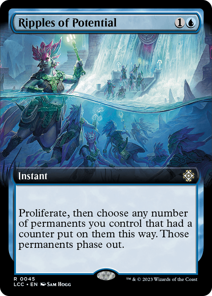 Ripples of Potential (Extended Art) [The Lost Caverns of Ixalan Commander] | Good Games Cannington