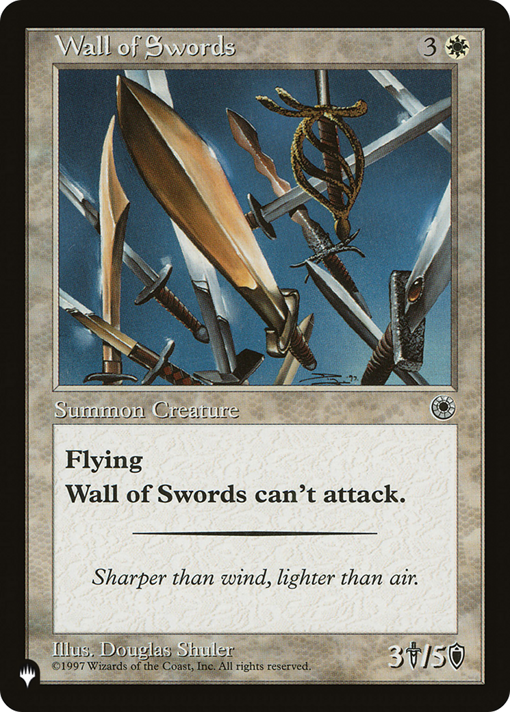Wall of Swords [The List] | Good Games Cannington