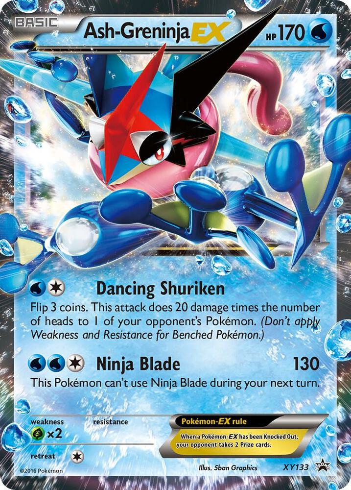 Ash Greninja EX XY133 (XY Promos)  - Holofoil | Good Games Cannington
