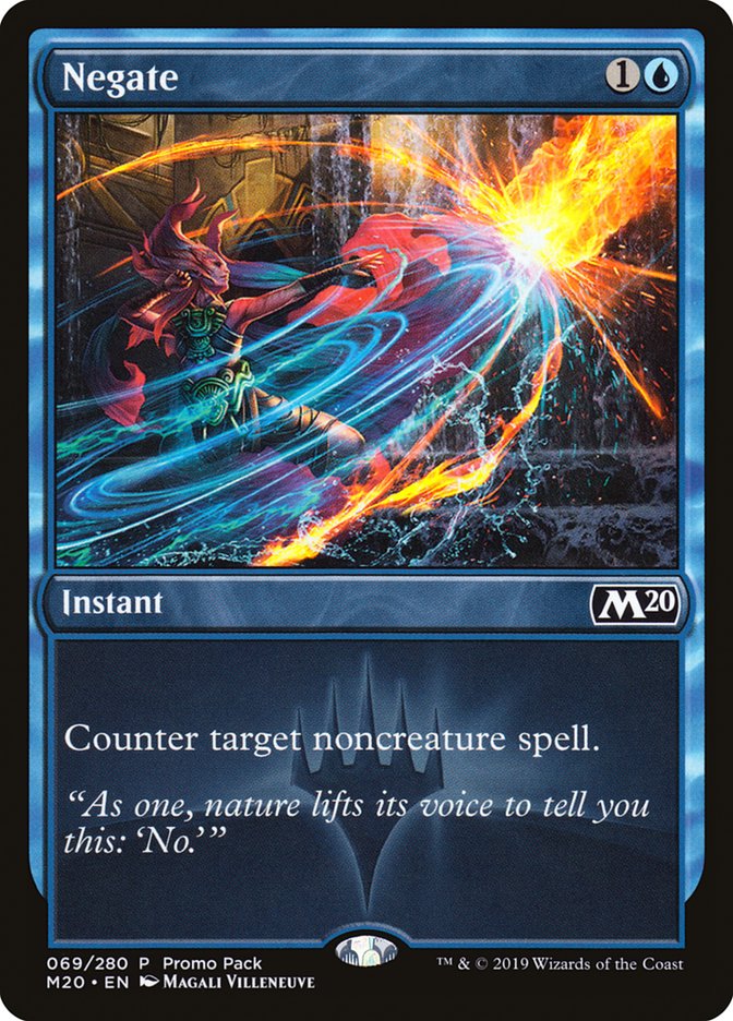 Negate (Promo Pack) [Core Set 2020 Promos] | Good Games Cannington