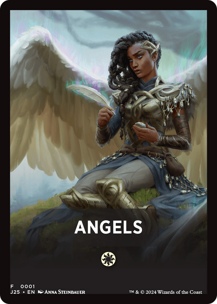 Angels Theme Card [Foundations Jumpstart Front Cards] | Good Games Cannington