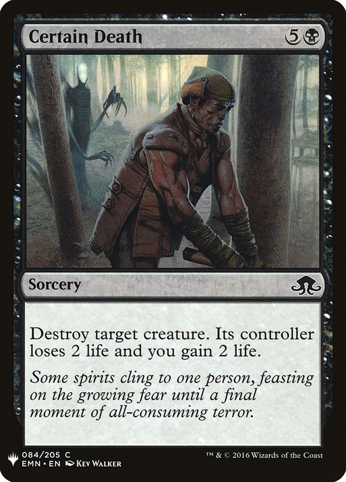 Certain Death [Mystery Booster] | Good Games Cannington