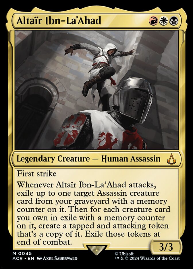 Altaïr Ibn-La'Ahad 45/110 (Universes Beyond: Assassin's Creed)  | Good Games Cannington