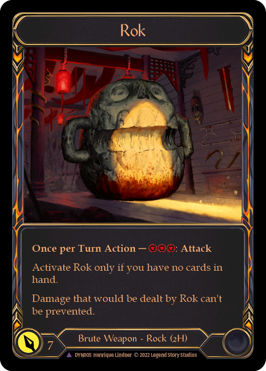 Rok (Marvel) [DYN005] (Dynasty)  Cold Foil | Good Games Cannington