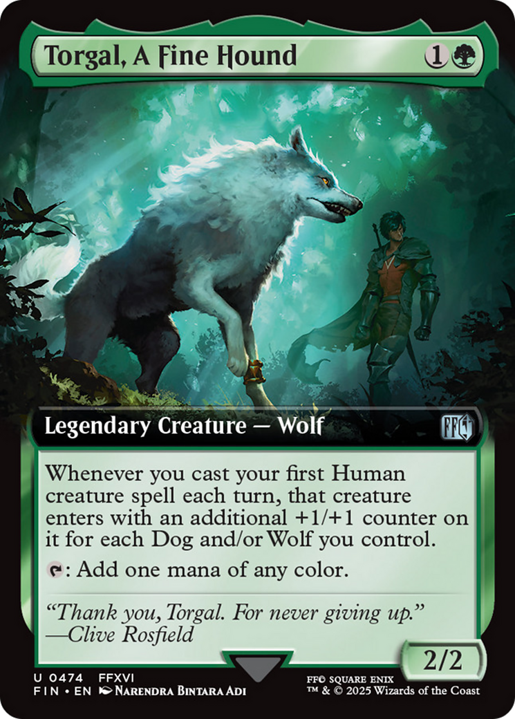 Torgal, A Fine Hound (Extended Art) [FINAL FANTASY] | Good Games Cannington