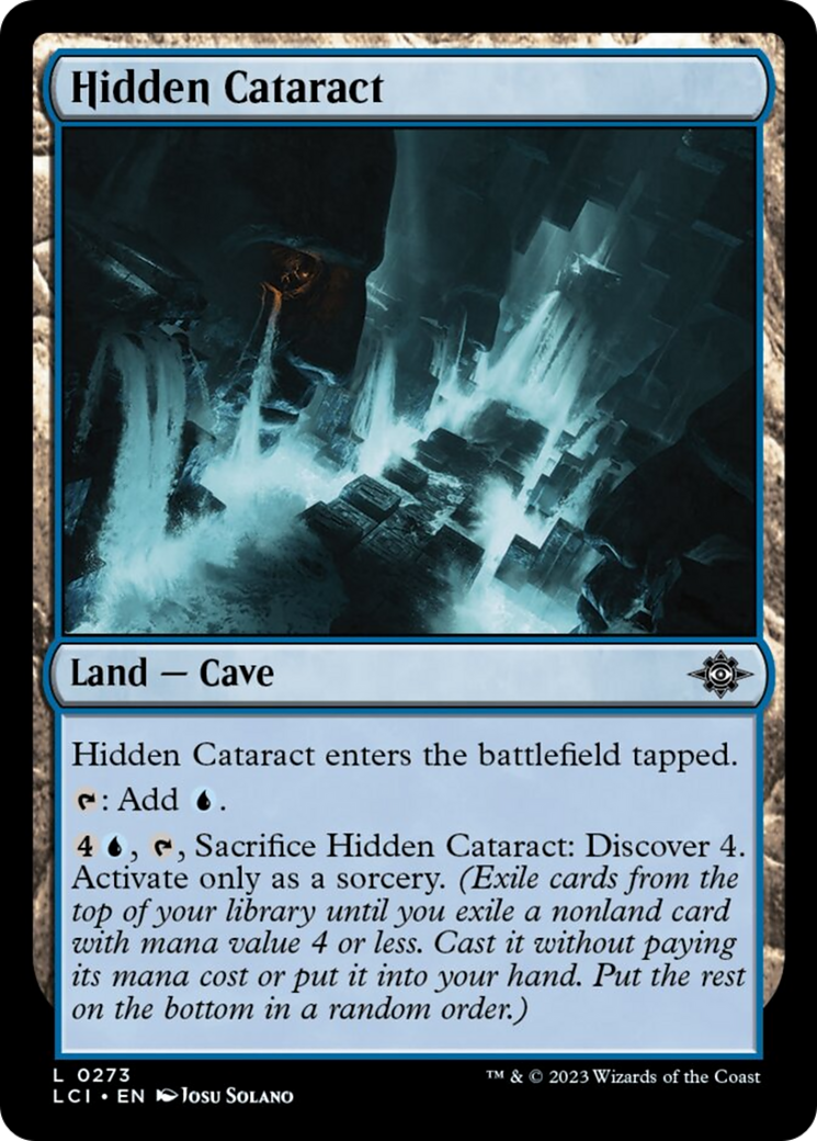 Hidden Cataract [The Lost Caverns of Ixalan] | Good Games Cannington