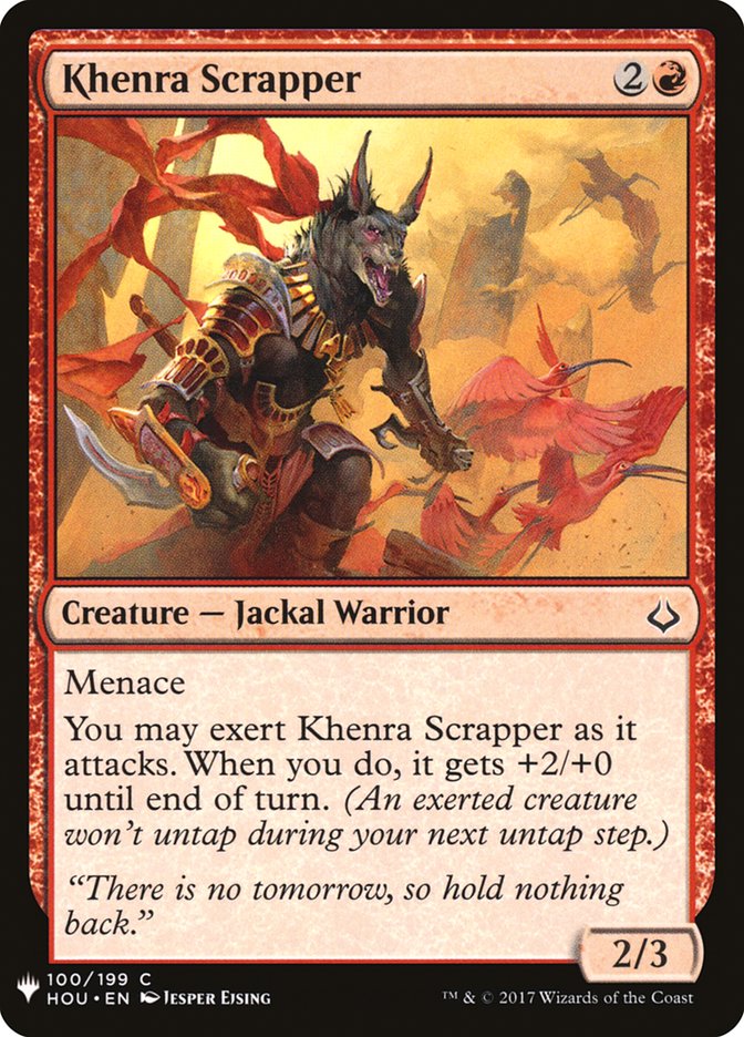 Khenra Scrapper [Mystery Booster] | Good Games Cannington