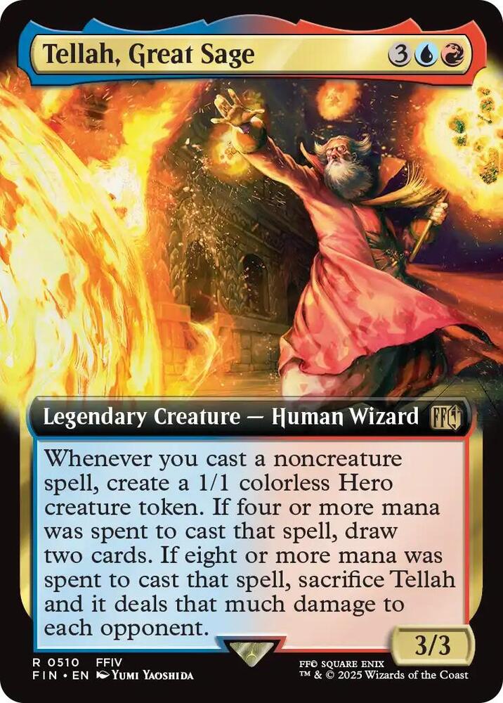 Tellah, Great Sage 510/309 (FINAL FANTASY)  - Extended Art | Good Games Cannington
