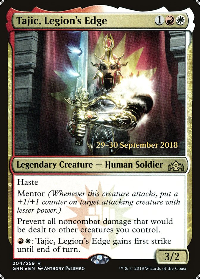 Tajic, Legion's Edge [Guilds of Ravnica Prerelease Promos] | Good Games Cannington