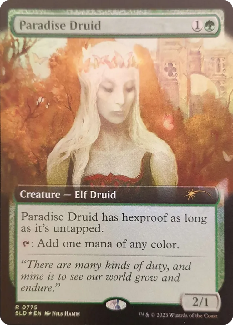 Paradise Druid (Extended Art) [Secret Lair Drop Series] | Good Games Cannington