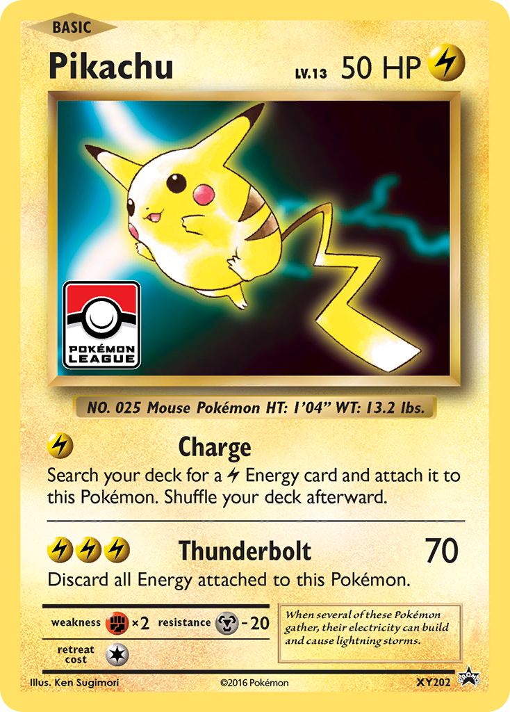 Pikachu (XY202) [XY: Black Star Promos] | Good Games Cannington