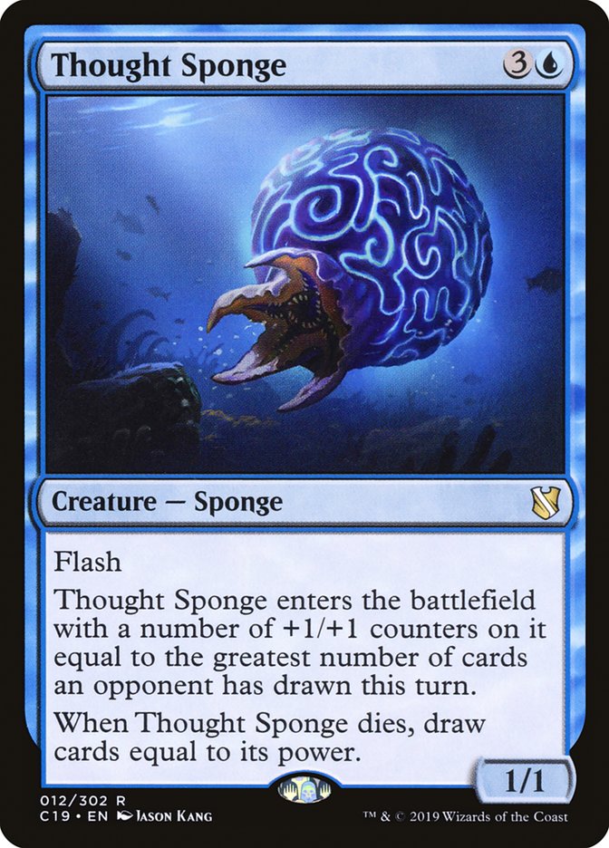 Thought Sponge 12/302 (Commander 2019)  | Good Games Cannington