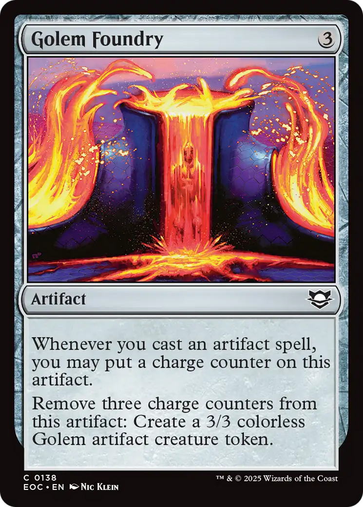 Golem Foundry [Edge of Eternities Commander] | Good Games Cannington
