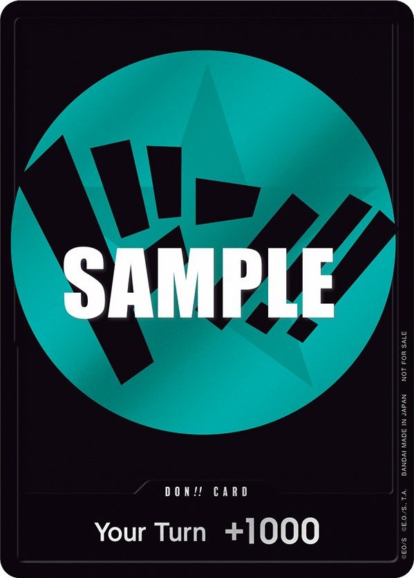 DON!! Card (Teal) [One Piece Promotion Cards] | Good Games Cannington