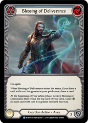 Blessing of Deliverance (Blue) [U-WTR056] (Welcome to Rathe Unlimited)  Unlimited Normal | Good Games Cannington