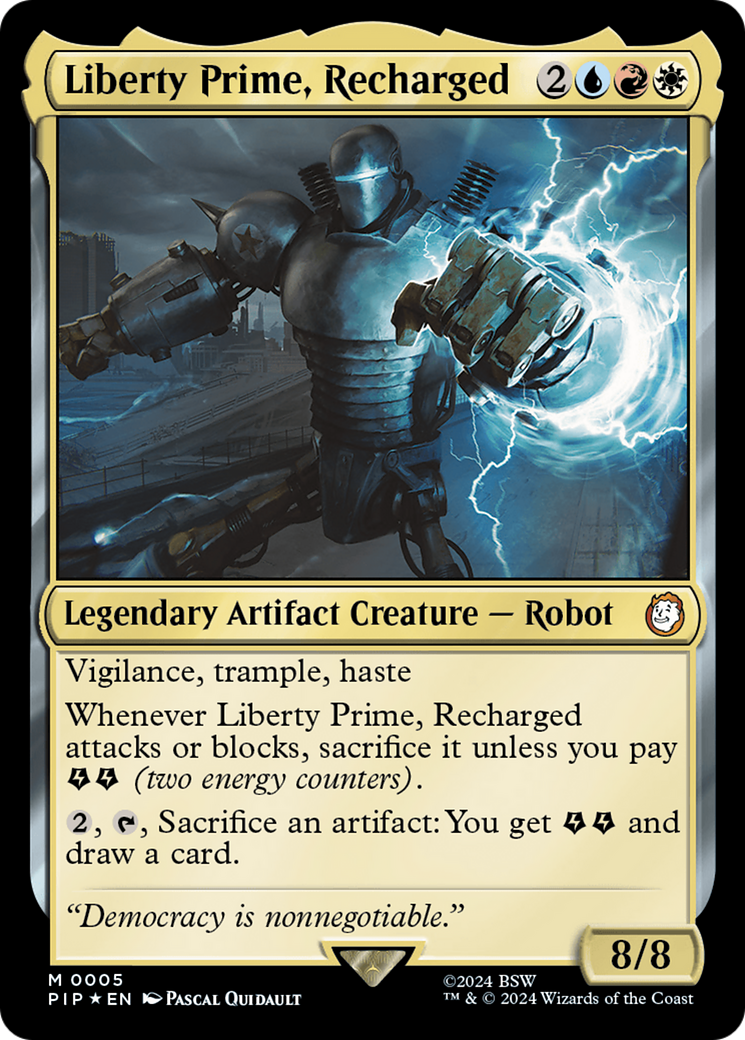 Liberty Prime, Recharged [Fallout] | Good Games Cannington
