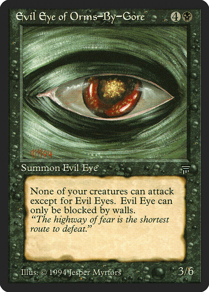 Evil Eye of Orms-by-Gore [Legends] | Good Games Cannington