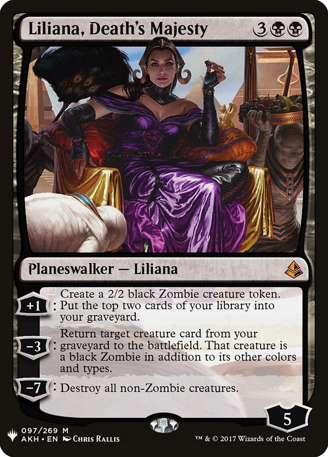 Liliana, Death's Majesty [The List] | Good Games Cannington