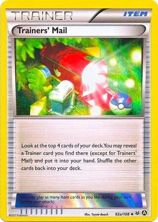 Trainers' Mail 092a/108 (Alternate Art Promos)  - Holofoil | Good Games Cannington
