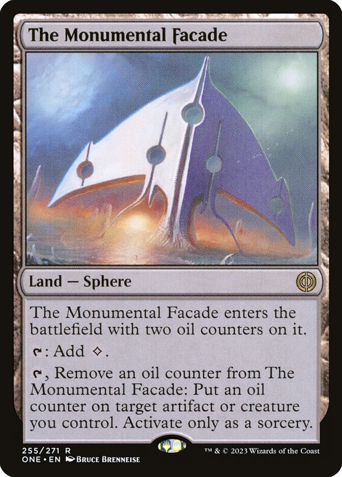 The Monumental Facade 255/271 (Phyrexia: All Will Be One)  | Good Games Cannington