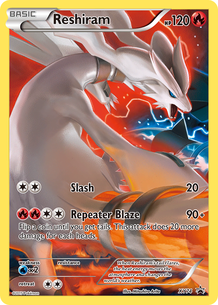 Reshiram (XY74) [XY: Black Star Promos] | Good Games Cannington