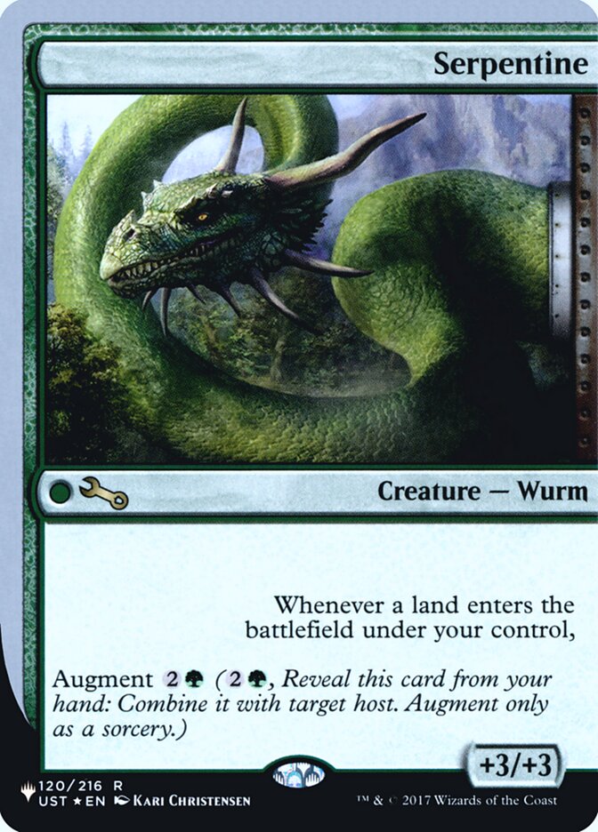 Serpentine (Unfinity Foil Edition) [The List] | Good Games Cannington