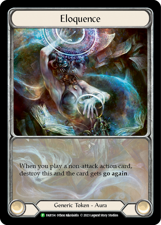 Eloquence [FAB154] (Promo)  Cold Foil | Good Games Cannington