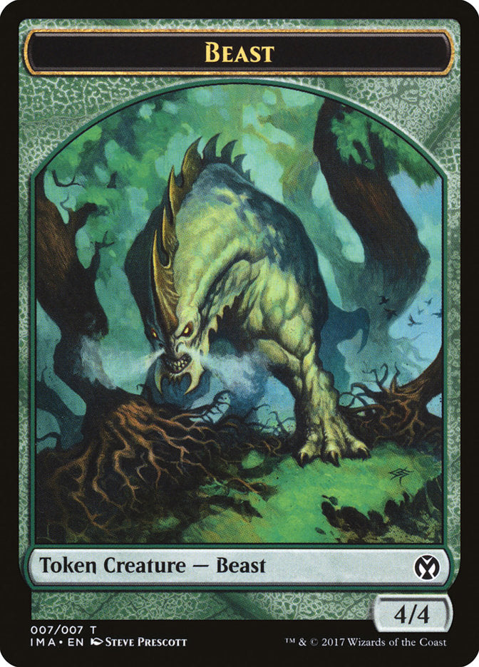 Beast Token [Iconic Masters Tokens] | Good Games Cannington