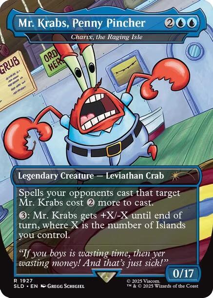 Mr. Krabs, Penny Pincher - Charix, the Raging Isle [Secret Lair Drop Series] | Good Games Cannington