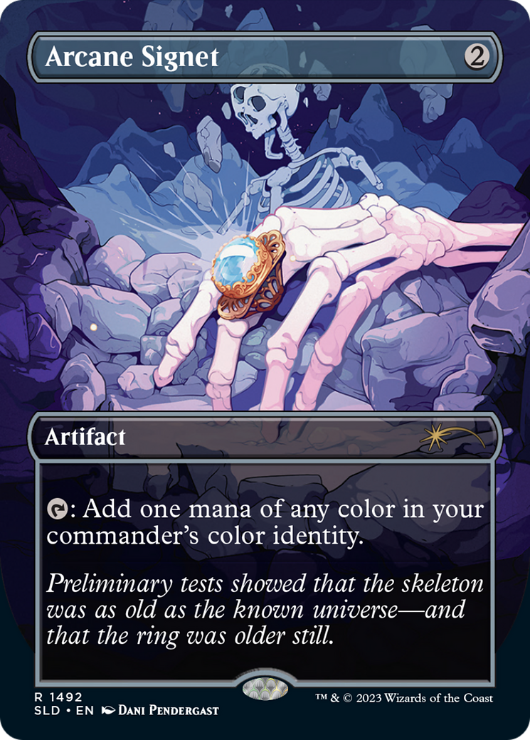Arcane Signet (1492) (Galaxy Foil) [Secret Lair Drop Series] | Good Games Cannington