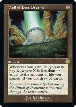 Well of Lost Dreams 62 (The Brothers' War: Retro Frame Artifacts)  - Foil | Good Games Cannington
