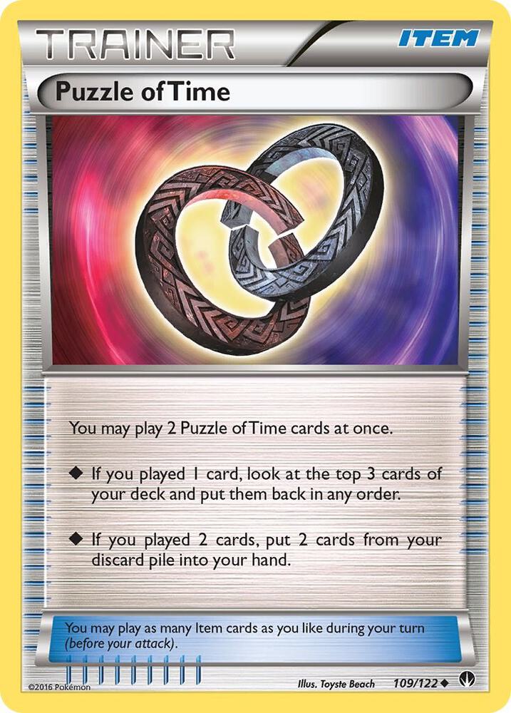 Puzzle of Time 109/122 (XY - BREAKpoint)  | Good Games Cannington