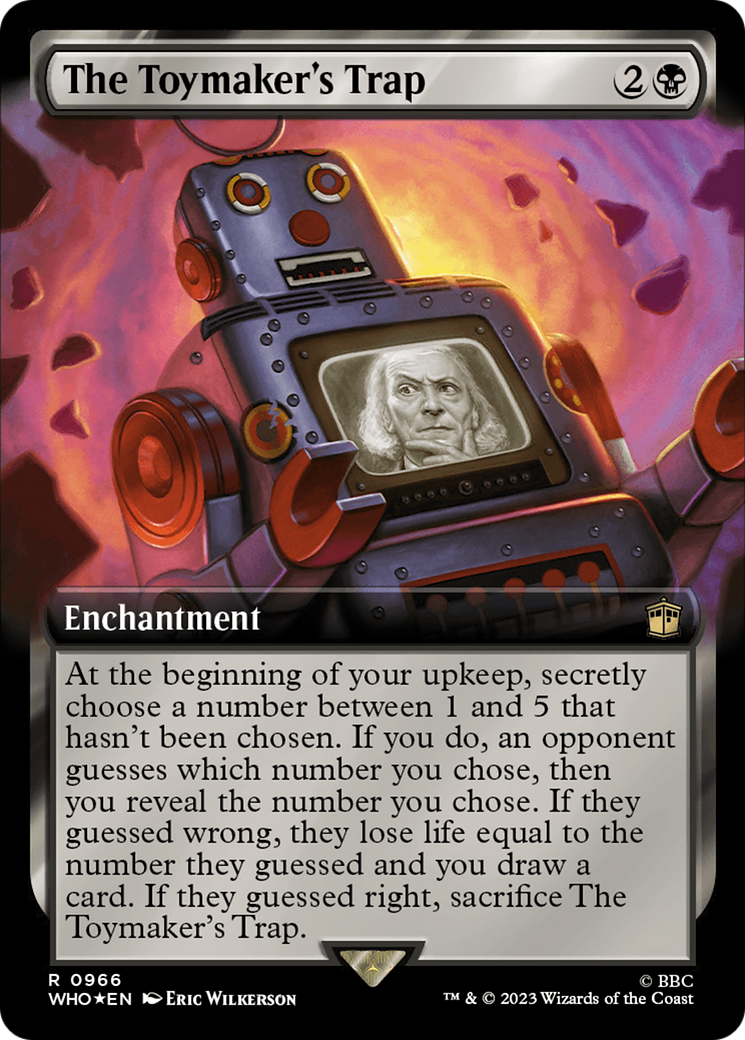 The Toymaker's Trap (Extended Art) (Surge Foil) [Doctor Who] | Good Games Cannington