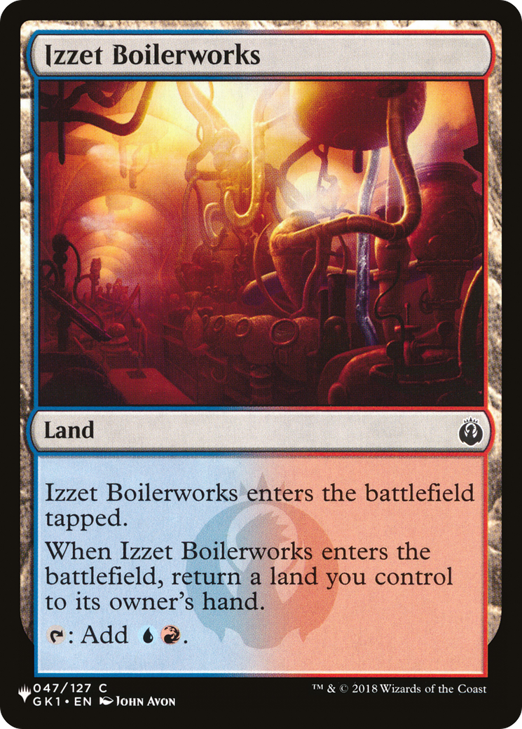 Izzet Boilerworks (GK1) [The List] | Good Games Cannington