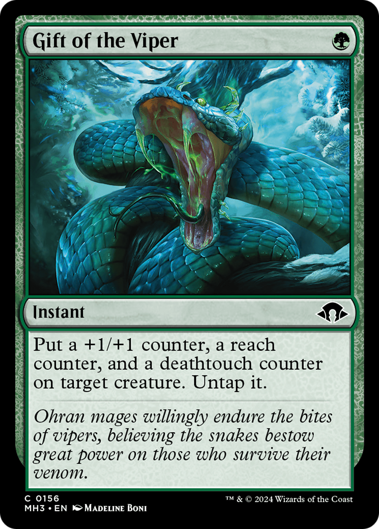 Gift of the Viper [Modern Horizons 3] | Good Games Cannington