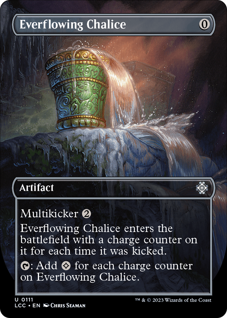 Everflowing Chalice (Borderless) [The Lost Caverns of Ixalan Commander] | Good Games Cannington