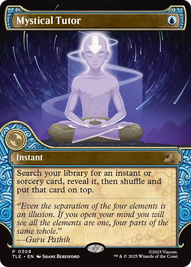 Mystical Tutor (Showcase) [Avatar: The Last Airbender: Eternal-Legal] | Good Games Cannington