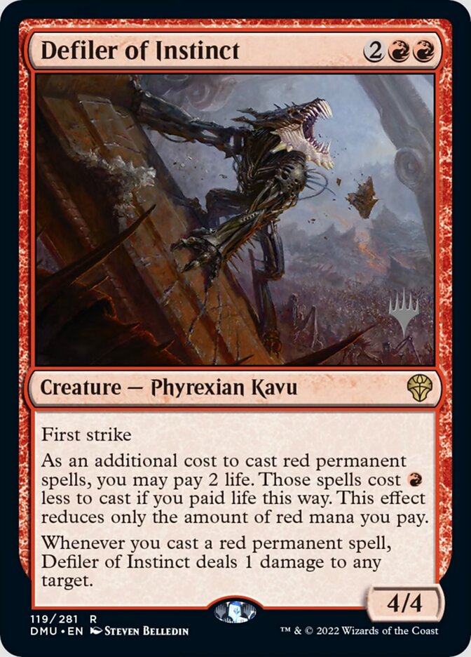 Defiler of Instinct (Promo Pack) [Dominaria United Promos] | Good Games Cannington