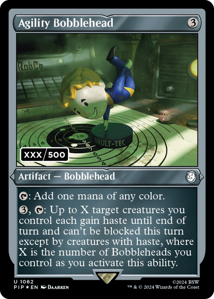 Agility Bobblehead (Serial Numbered) [Fallout] | Good Games Cannington