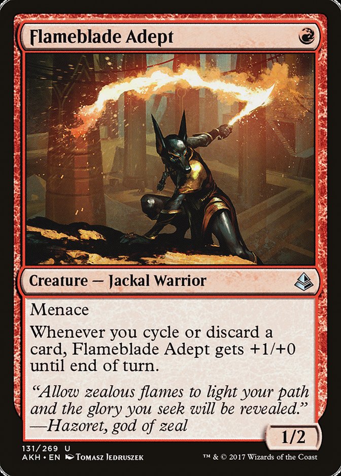 Flameblade Adept 131/269 (Amonkhet)  | Good Games Cannington